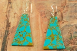 Santo Domingo Turquoise Earrings